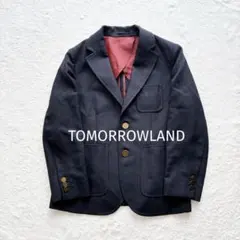 紺ブレ 金ボタン