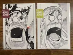 【限定】 ワンピース ALL PAGES エネル ルフィ ベースショップ