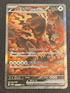 ガチグマアカツキex SAR SV8a テラスタルフェスex 225/187