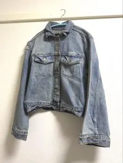 【新品】JEANASIS(ジーナシス)デニムジャケット ショート丈 Gジャン