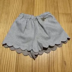 プティマイン　スカラップショートパンツ