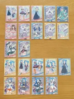①⑧ひみつのアイプリ チィ&ビビ ★2★3ダブり無し21枚