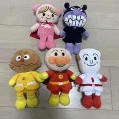アンパンマン ぬいぐるみ 5体セット
