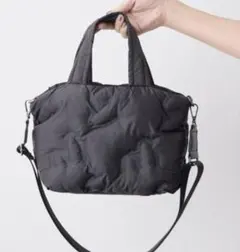 ear PAPILLONNER 2WAY ３ボンディングトートバッグ　ブラックのサムネイル