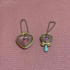 アイドルプリキュア　ズキューン　キッス　グッズ　チャーム　キーホルダー　ガチャ