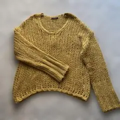 JEANASIS ジーナシス ニット フリーサイズ