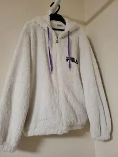 FILA ボアジャケット ホワイト