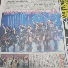 CANDY TUNE 紙面記事