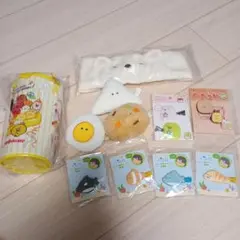 ラバー前髪クリップ　つぶらな瞳　すみっコぐらし　ヘアバンド　雑貨セット