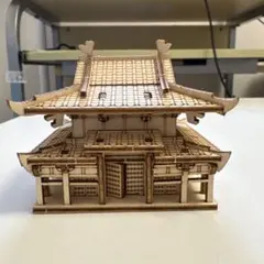 木製建築模型 2個セット