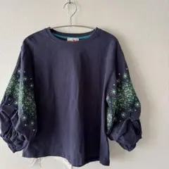 袖バルーン刺繍入り