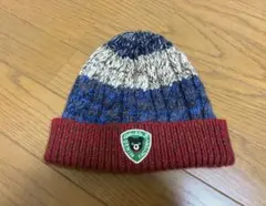 美品 ミキハウス ダブルビー ニット帽（M）