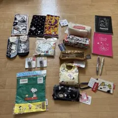 ラスト1セットPEANUTS スヌーピー トートバッグ ポーチ まとめ売り22
