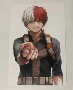 僕のヒーローアカデミア ヒロアカ 42巻 特典 ポストカード 轟焦凍