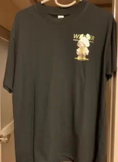 キャラクタープリント Tシャツ 黒