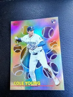 Topps Cole Young Seattle Mariners RC