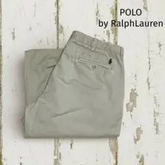 POLO by RalphLauren チノパン　ポロチノ　W38 ベージュ系