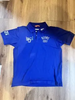 BEAMS GOLF ポロシャツ ブルー