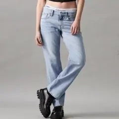 Calvin Klein カルバンクライン ローライデニム W24×L30