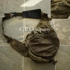 C.P.COMPANY Archive クロスボディ バッグ カーキ ミリタリー