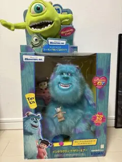 モンスターズインク　インタラクティブ アクション フィギュア 　サリー&マイク モンスターズインク インタラクティブ アクション フィギュア