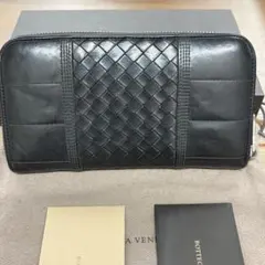 超美品‼️ 希少 ボッテガヴェネタ 財布 長財布 パイソン ラウンド