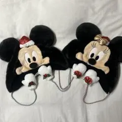 ディズニー クリスマスファンキャップ ミッキー ミニー