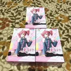 重音テト ちょこのせ プレミアムフィギュア 重音テト ×3
