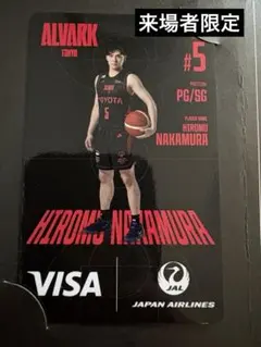 アルバルク東京 中村 浩陸　選手 カード