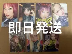 XG THE CORE 核 QQmusic TME 中華限定 トレカ 7枚セット XG THE CORE -核 レギュラー 封入トレカ 全7種 コンプセット ① XG