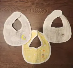 アカチャンホンポ　スタイ　よだれかけ　3枚セット　保育園のサムネイル