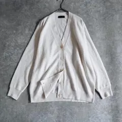 Drawer cashmere 100％ カーディガン ホワイトのサムネイル