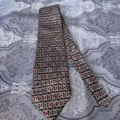 シルクダイヤモンドパターン ネクタイ