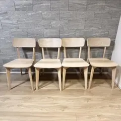 IKEA ダイニングチェア LISABO 4脚セット