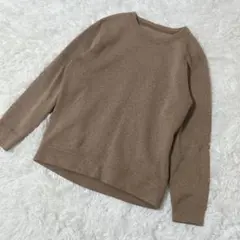 【c3033】ニット　セーター　ブラウン 長袖　メンズ