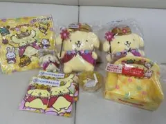 訳あり ポムポムプリン 30th 当たりくじ ぬいぐるみ ラストワン 7点セット 訳あり ポムポムプリン 30th 当たりくじ ぬいぐるみ ラストワン 7点