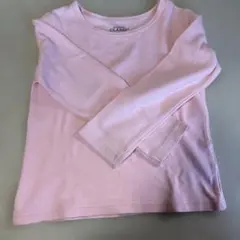 長袖カットソー ピンク 110