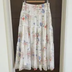 LAUREN RALPH LAUREN 花柄 フレアスカート 新品のサムネイル