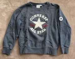 子供服　120cm CONVERSE ALL STAR トレーナー　裏起毛