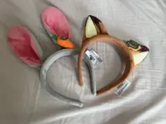 ズートピア　ニック　ジュディ　カチューシャ