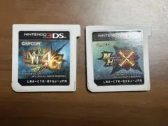 モンスターハンター4G・X セット売り Nintendo3DS