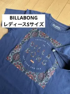 BILLABONG ネイビーTシャツ Sサイズ