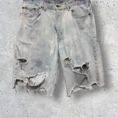 Levi'sリメイクバギーハーフデニム【一点物】のサムネイル