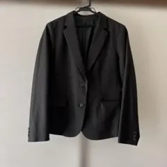 未使用級✨ユニクロ　UNIQLO　 ストレッチテーラードジャケット　ダークグレー
