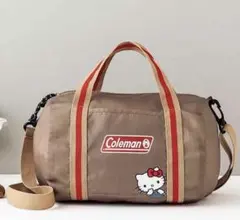 InRed12月特別付録 Coleman× ハローキティボストン型ポシェット