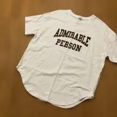 COLZA ラウンドヘム　ホワイトtシヤツのサムネイル