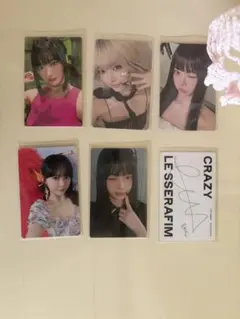 idoustage チェキ ポラロイド ウンチェ crazy セット メルカリ - トレカの人気アイテム ウンチェ sserafim 2026年最新】le トレカ タレントカード
