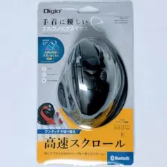 Digio BT5 エルゴノミクス マウス 5ボタン MUS-BKF177BKのサムネイル