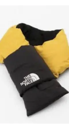 ⭐️ノースフェイス⭐️新品未使用☆ヌプシマフラー⭐️黒／イエロー⭐️