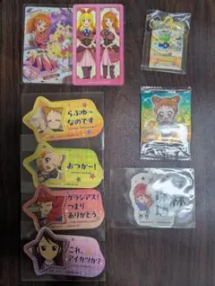 アイカツ！ ステッカー だれでもアイドル活動アクリルチャーム にふぉるめーしょん